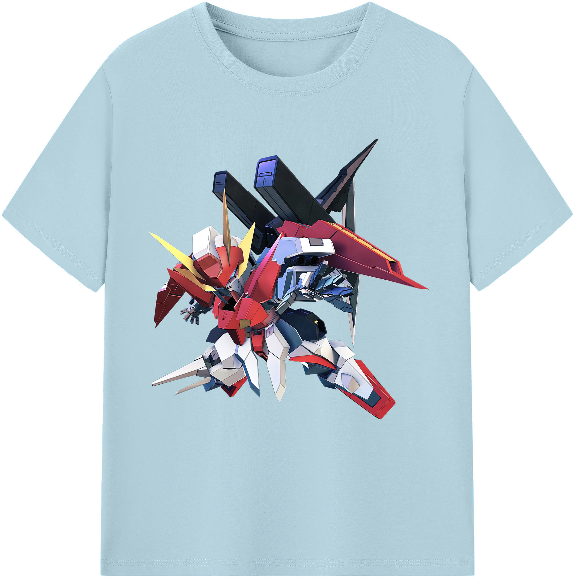 （画像用） 機動戦士ガンダム Mobile Suit Gundam 綿100％半袖Tシャツ（フロントプリント）